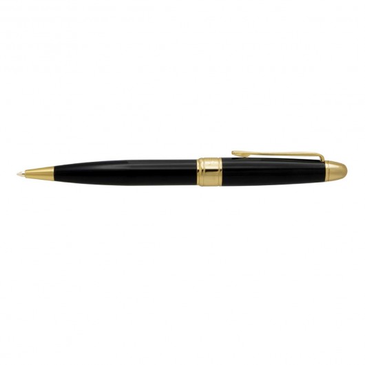 Pierre Cardin Montfort Pens Black Gold